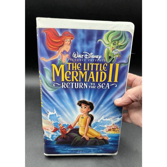 Media | The Little Mermaid 2 Return To The Sea Vhs Walt Disney Mint ...